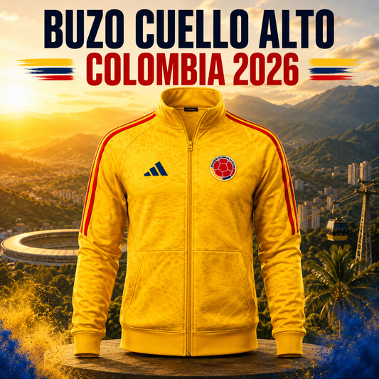 Buzo Cuello Alto Colombia 2026