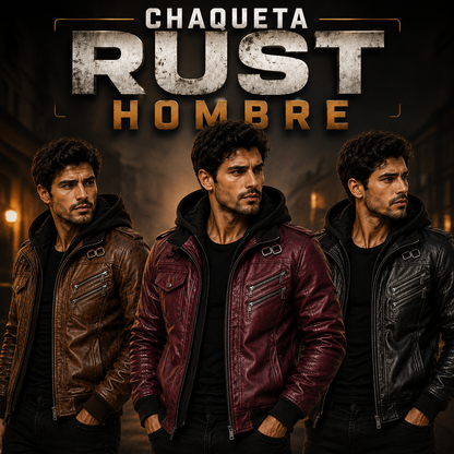 Chaqueta Rust Motera Caballero