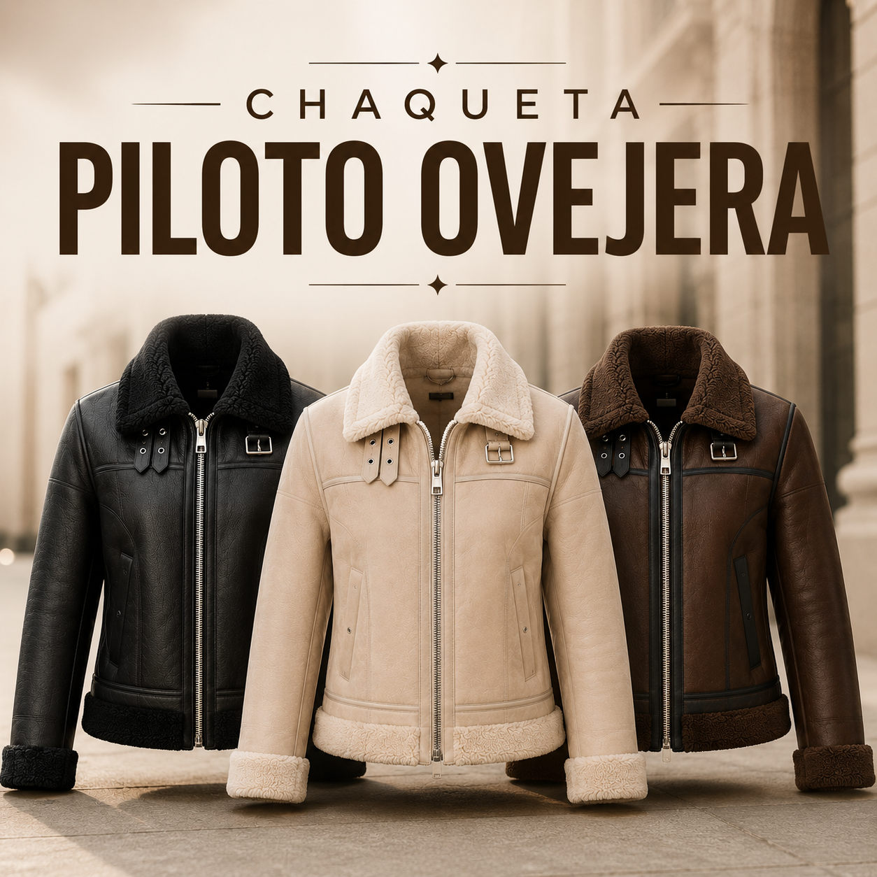 Chaqueta Piloto Ovejera Dama
