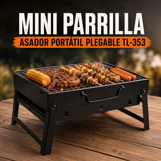 Mini Parrilla Asador Portatil  TL-353