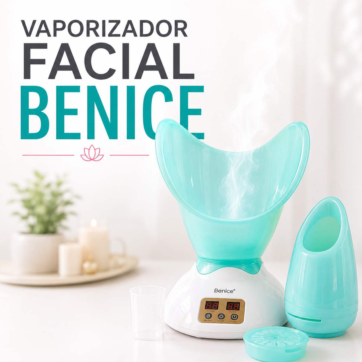 Vaporizador Facial Sauna Benice
