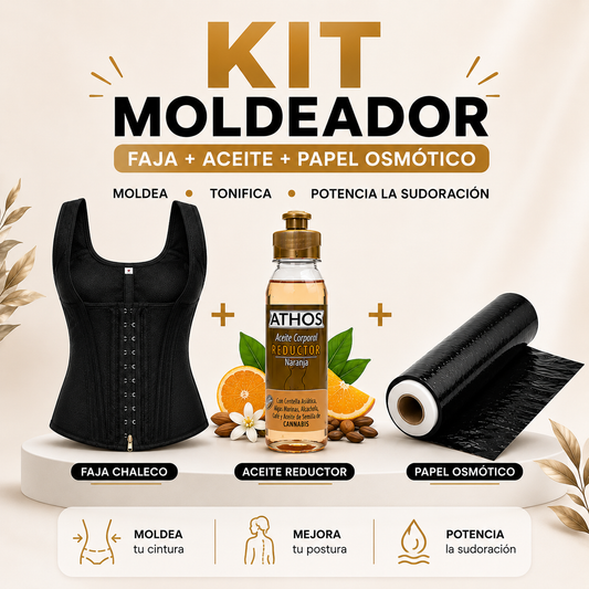 Kit Moldeador (Faja-Papel Osmótico-Aceite de Naranja)