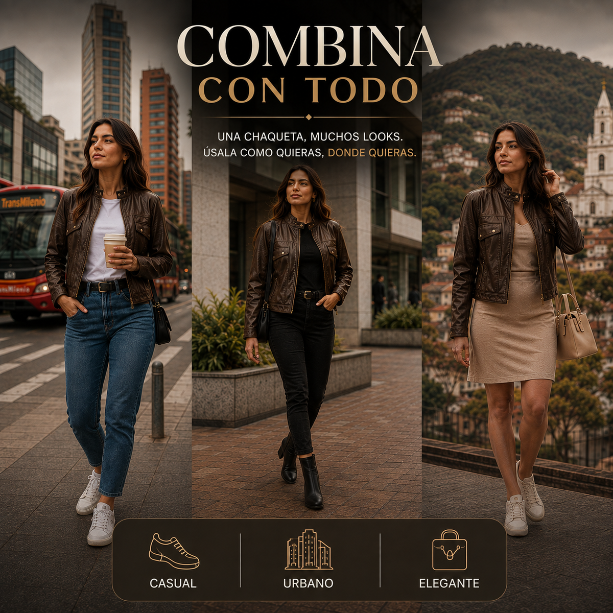 Chaqueta Dama Pufer Clásica