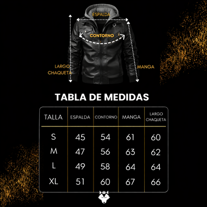 Chaqueta Rust Motera Caballero