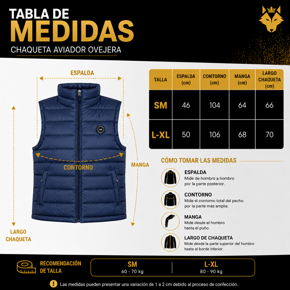 Chaleco Impermeable Hombre