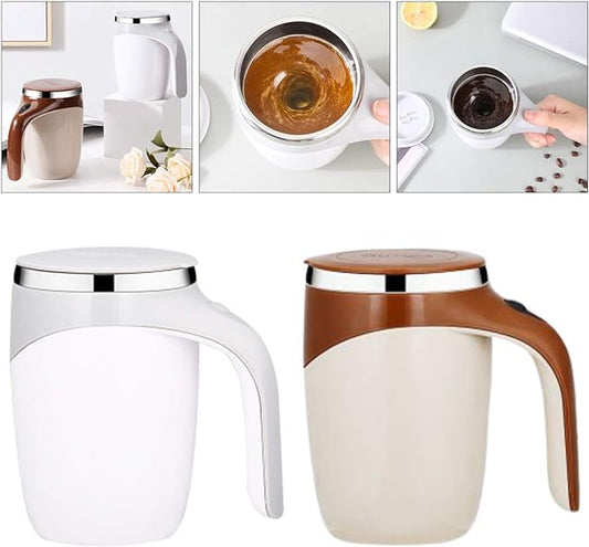 Taza de Café con Batidora Automática