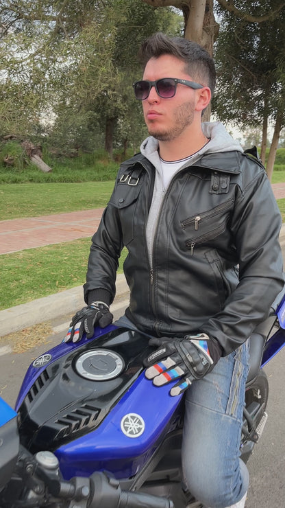 Chaqueta Rust Motera Caballero