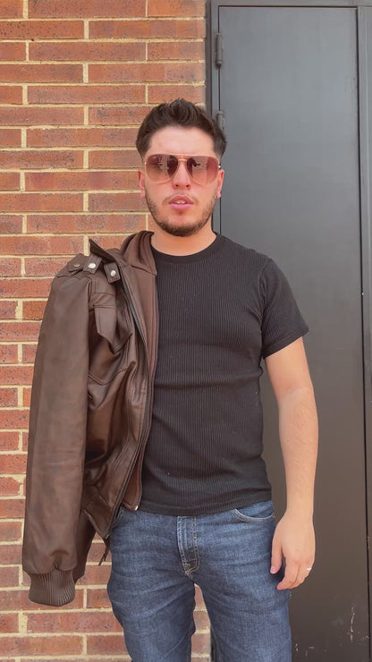 Chaqueta Rust Motera Caballero