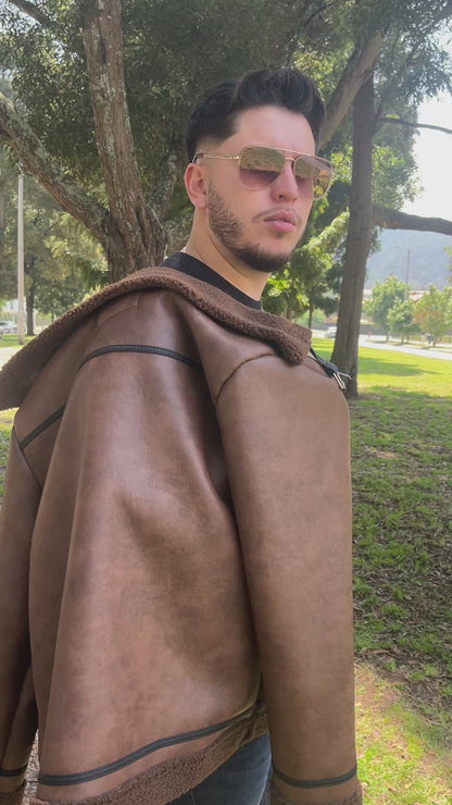 Chaqueta Piloto Ovejera Clasica Hombre